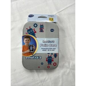 Vtech InnoTab 3 Folio Case Robot Design - Gray